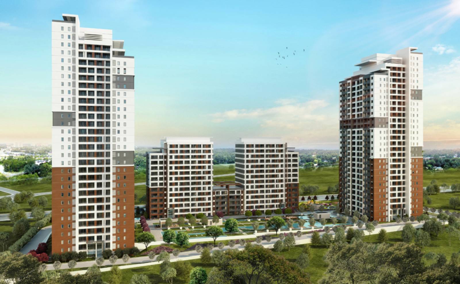 Başakşehir bölgesinden örnek konut projesi