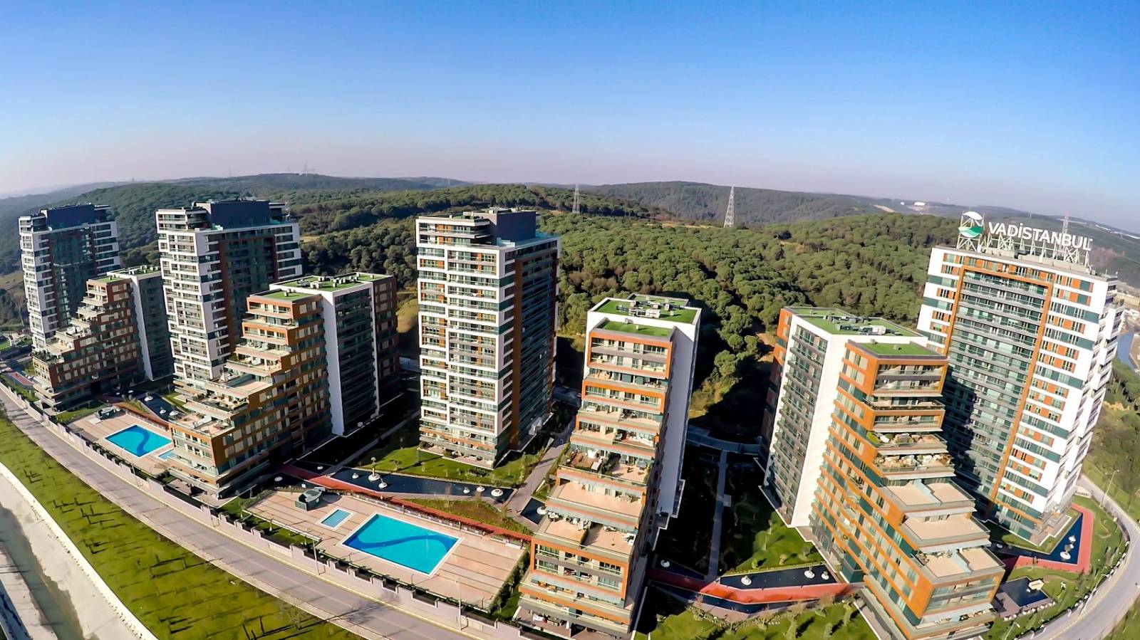 Vadistanbul konutları genel görünümü